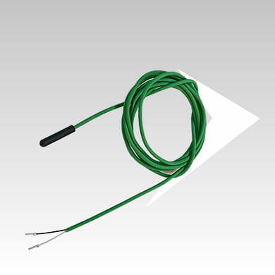 Sonde de température ambiante NTC 100K câble de 2 mètres - Détecteur de chaleur ambiante pour poêles et chaudières à pellets - Sonde de température ambiante pour poêles et chaudières à pellets - Capteur de chaleur avec capsule en plastique pour poêle et chaudière à pellets - Capteur de chaleur avec capsule en plastique pour poêle et chaudière à pellets -