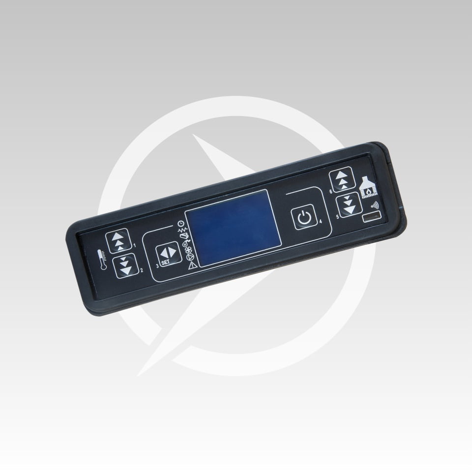 Afișaj LCD Micronova Cod.PF047_D01 - Electronică Micronova pentru sobe și cazane pe peleți - Cablare Micronova pentru senzori de apă pentru sobe și cazane pe peleți - Cablare Micronova pentru pompe de apă pentru sobe și cazane pe peleți - Kit de conectare Micronova pentru sobe și cazane pe peleți - Presostat Micronova pentru sobe și cazane pe peleți - Senzor Micronova de temperatură a aerului și a apei - Telecomandă cu afișaj Micronova -