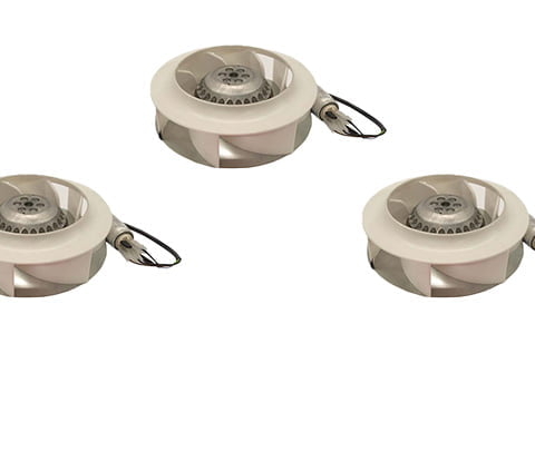 Ventilateur centrifuge à aubes inversées